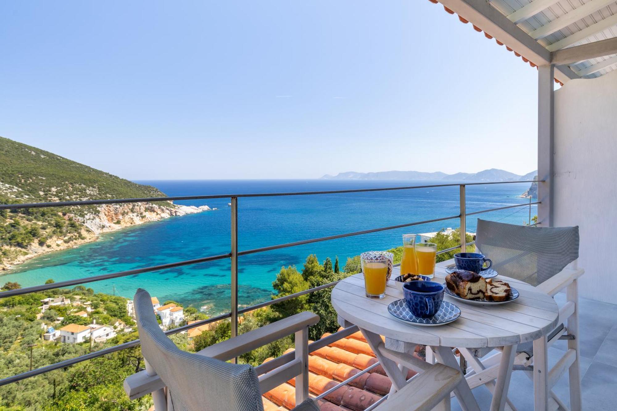 Sea View Studios Skopelos Town Bagian luar foto