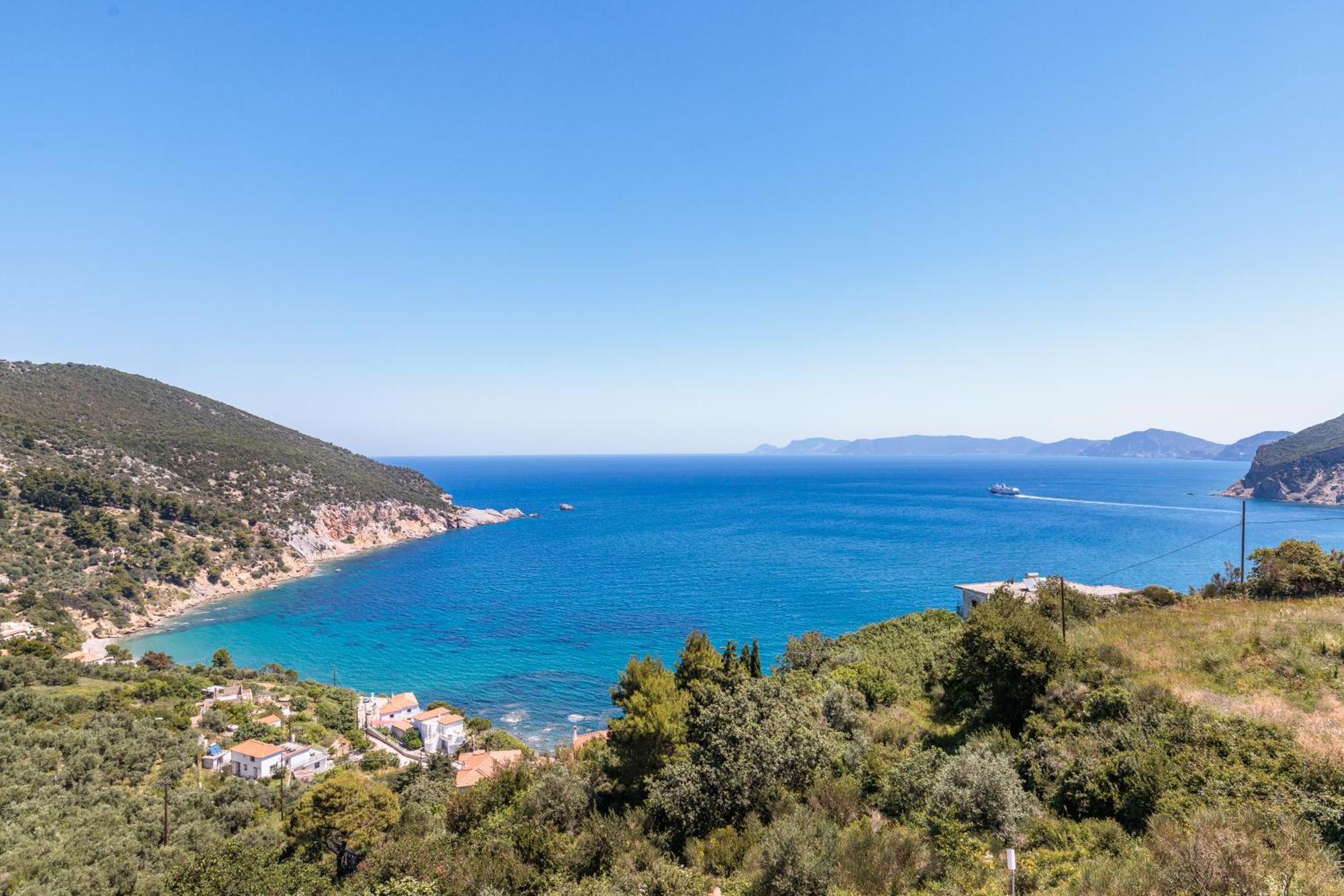 Sea View Studios Skopelos Town Bagian luar foto