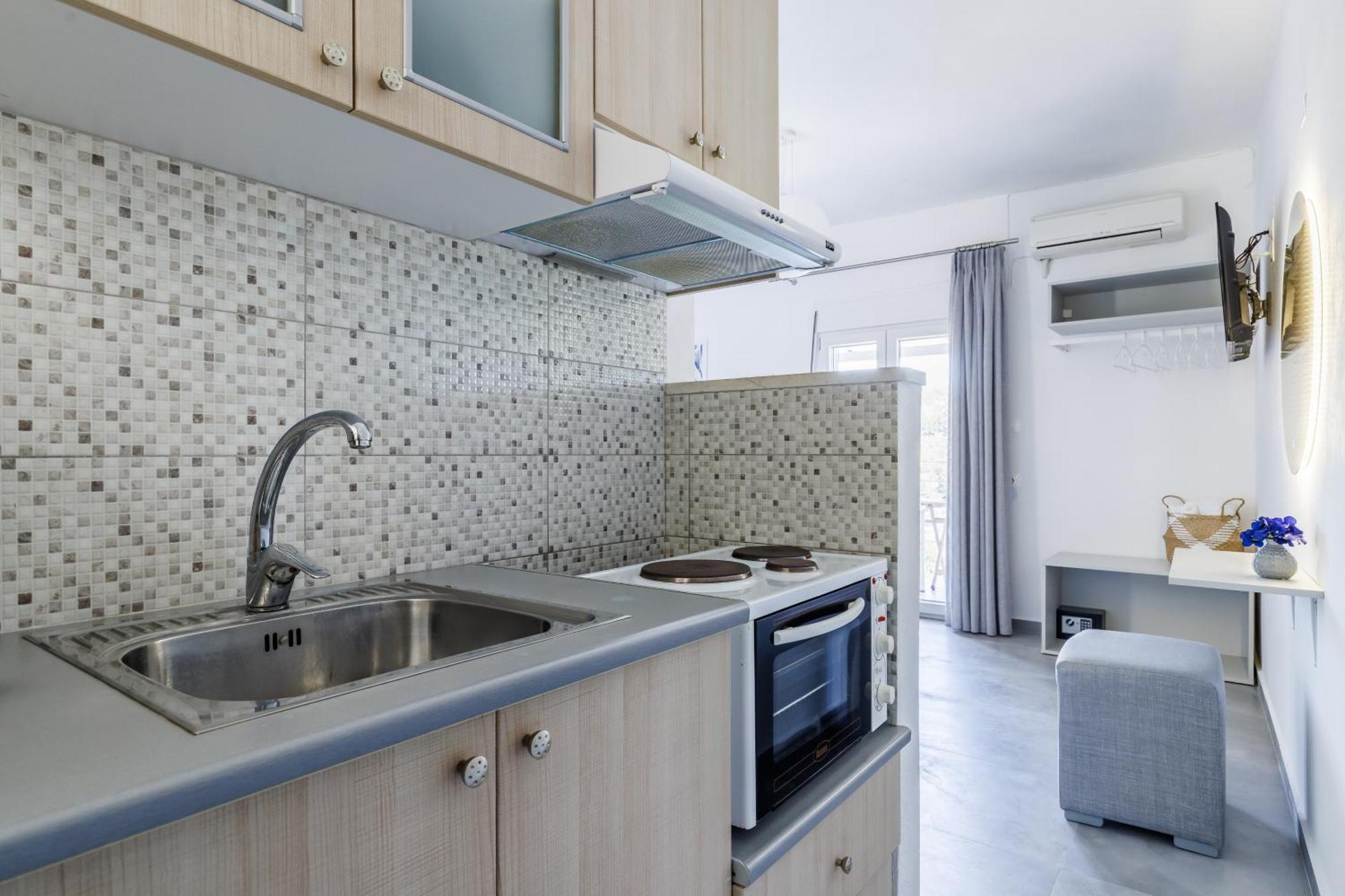 Sea View Studios Skopelos Town Bagian luar foto